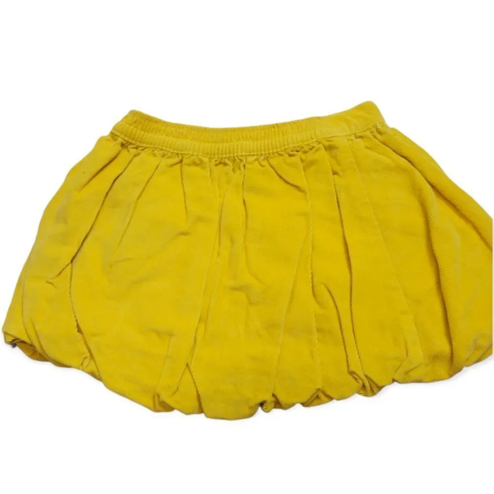 Cherokee mustard bubble skirt 2T